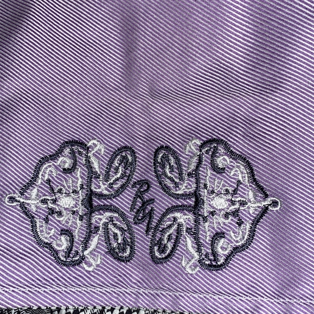 Robert Graham, 39/15.5, 100 % cotton, cufflink cuff, long sleeve, houndstooth - Picture 8 of 9